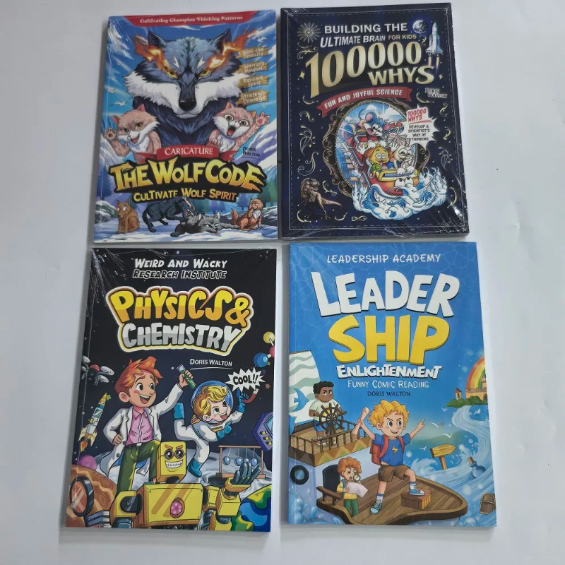 Kids Education Book - ฟิสิกส์เคมี 100,000 ทำไม: การสร้างสมองอัจฉริยะขั้นสูงสุดสำหรับเด็ก ฉบับภาษาอังกฤษ หนังสือวิทยาศาสตร์แสนสนุก