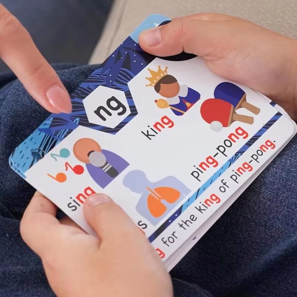 Phonics Card Game - ROSQ Phonics Sight Words แฟลชการ์ดเรียนรู้การอ่าน CVC