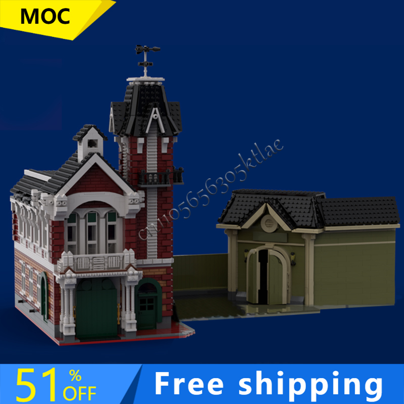 Kingdom Kids Education - ชุดตัวต่อ MOC City Street Views Modular