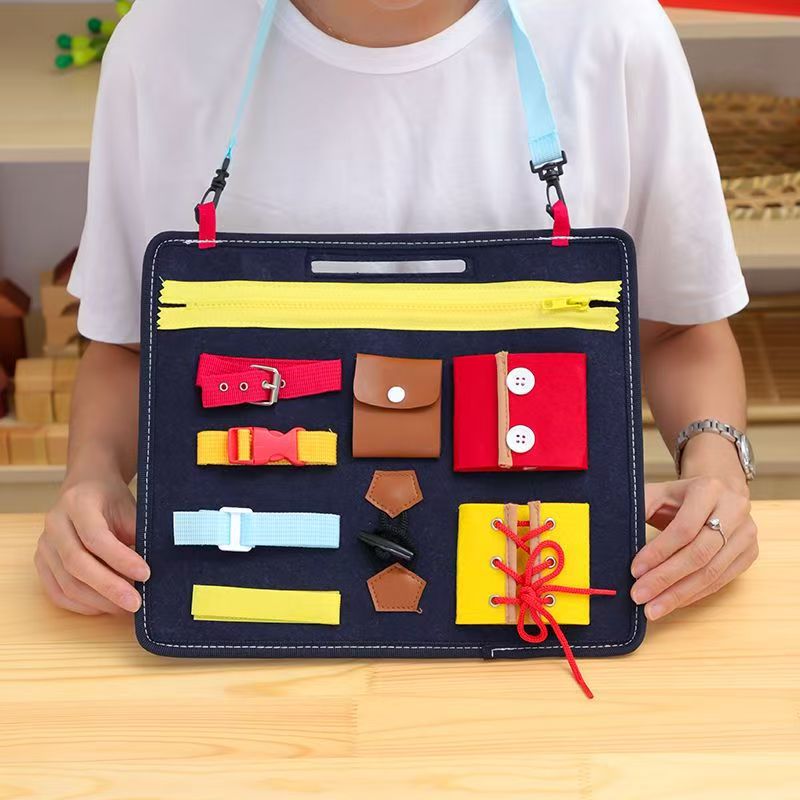 กระดานกิจกรรมมอนเตสซอรี่สำหรับ - Kids Education Book บทวิจารณ์และราคา