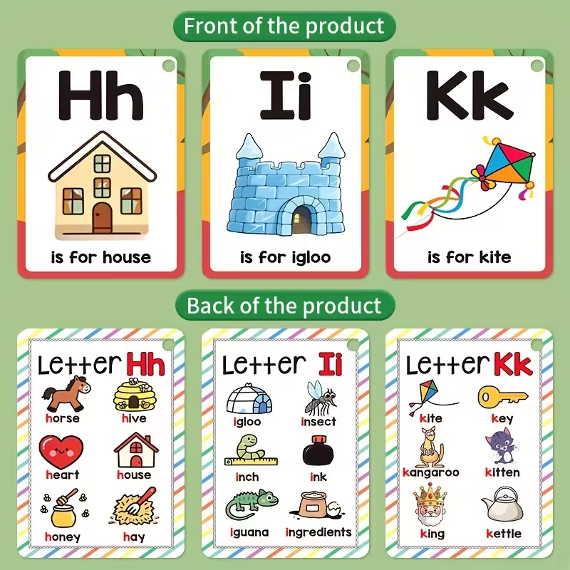แฟลชการ์ดอักษรภาษาอังกฤษสำหรับ - Phonics Card Game บทวิจารณ์และราคา