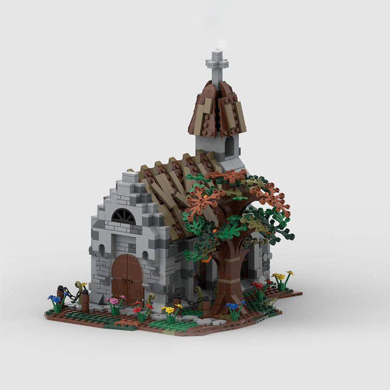 1130 ชิ้น MOC Village Church C - Kingdom Kids Education บทวิจารณ์และราคา