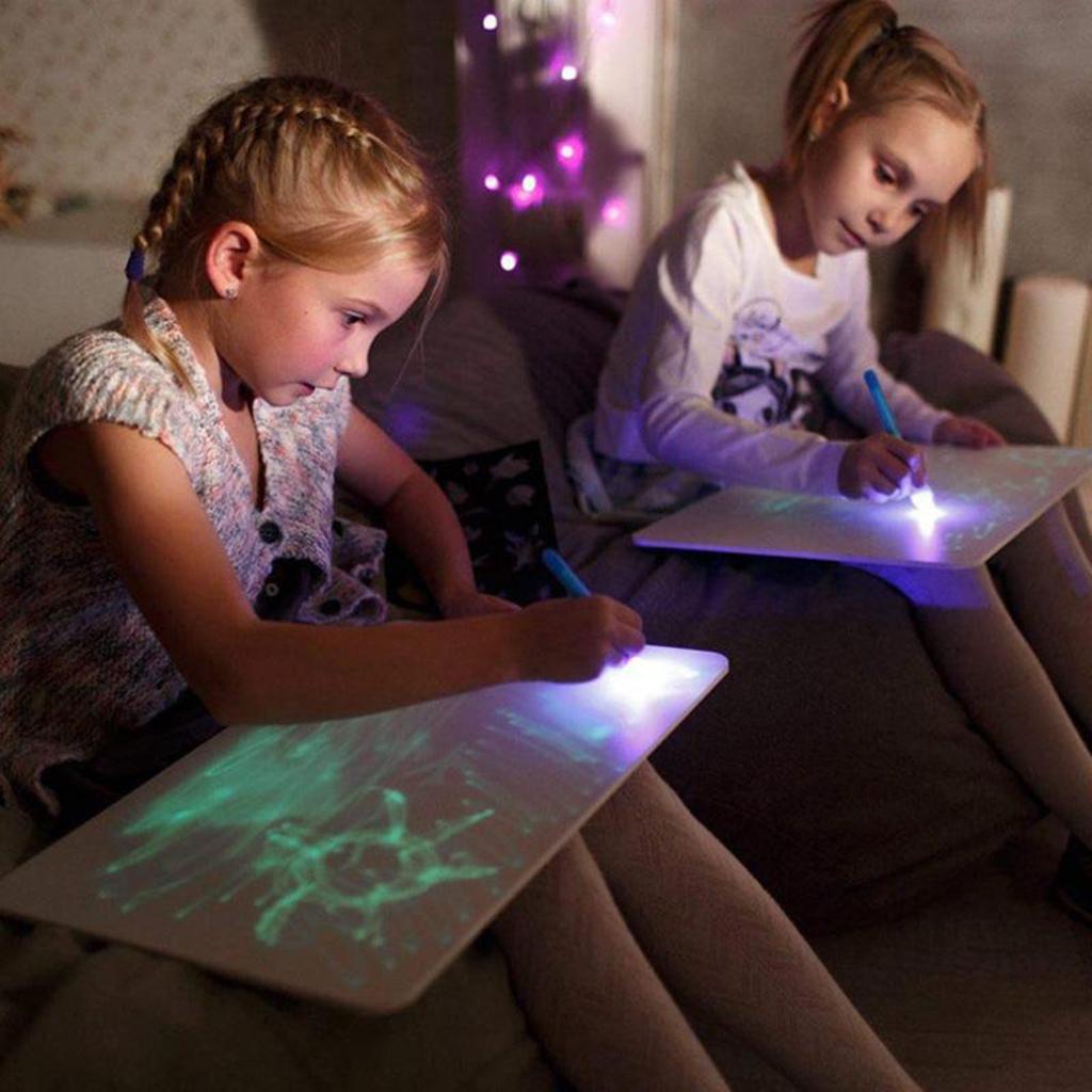 แท็บเล็ตวาดภาพเรืองแสงสำหรับเด - Drawing Projector Kids บทวิจารณ์และราคา