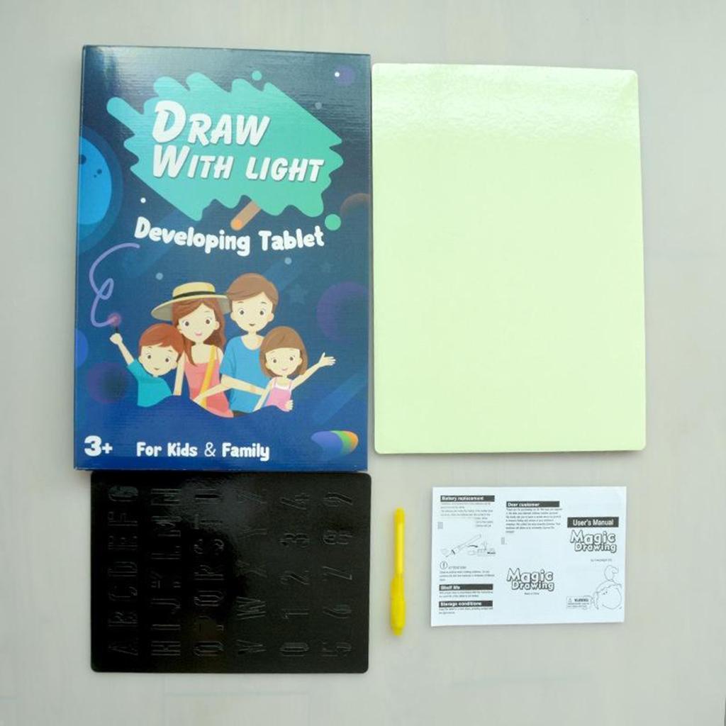 แท็บเล็ตวาดภาพเรืองแสงสำหรับเด - Drawing Projector Kids บทวิจารณ์และราคา