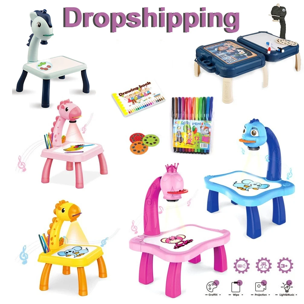 เด็ก LED โปรเจคเตอร์ Art Drawi - Drawing Projector Kids บทวิจารณ์และราคา