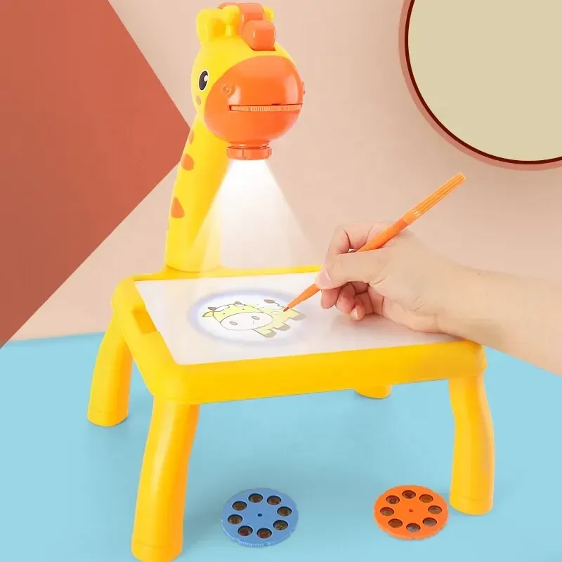 LED โปรเจคเตอร์บอร์ดยีราฟเขียน - Drawing Projector Kids บทวิจารณ์และราคา