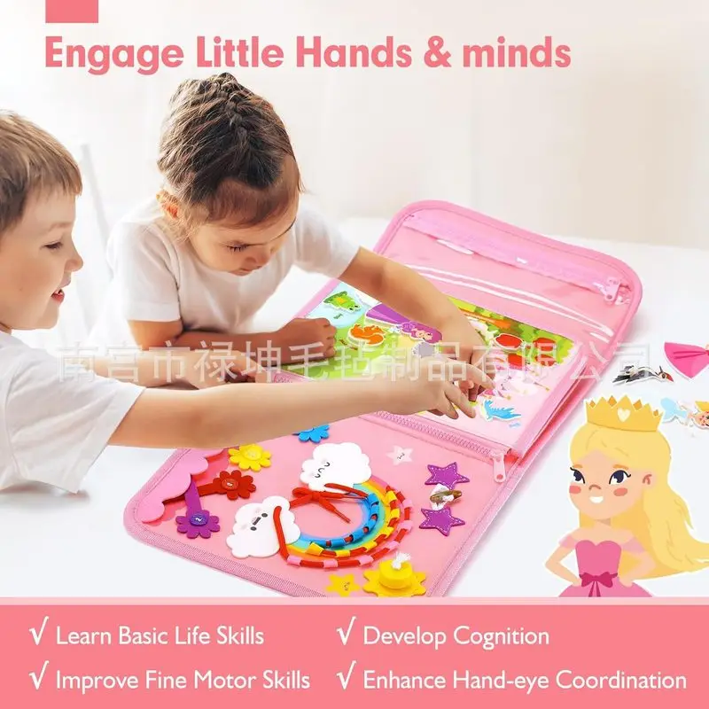 กระดานกิจกรรมเจ้าหญิงมอนเตสซอร - Kids Education Book บทวิจารณ์และราคา