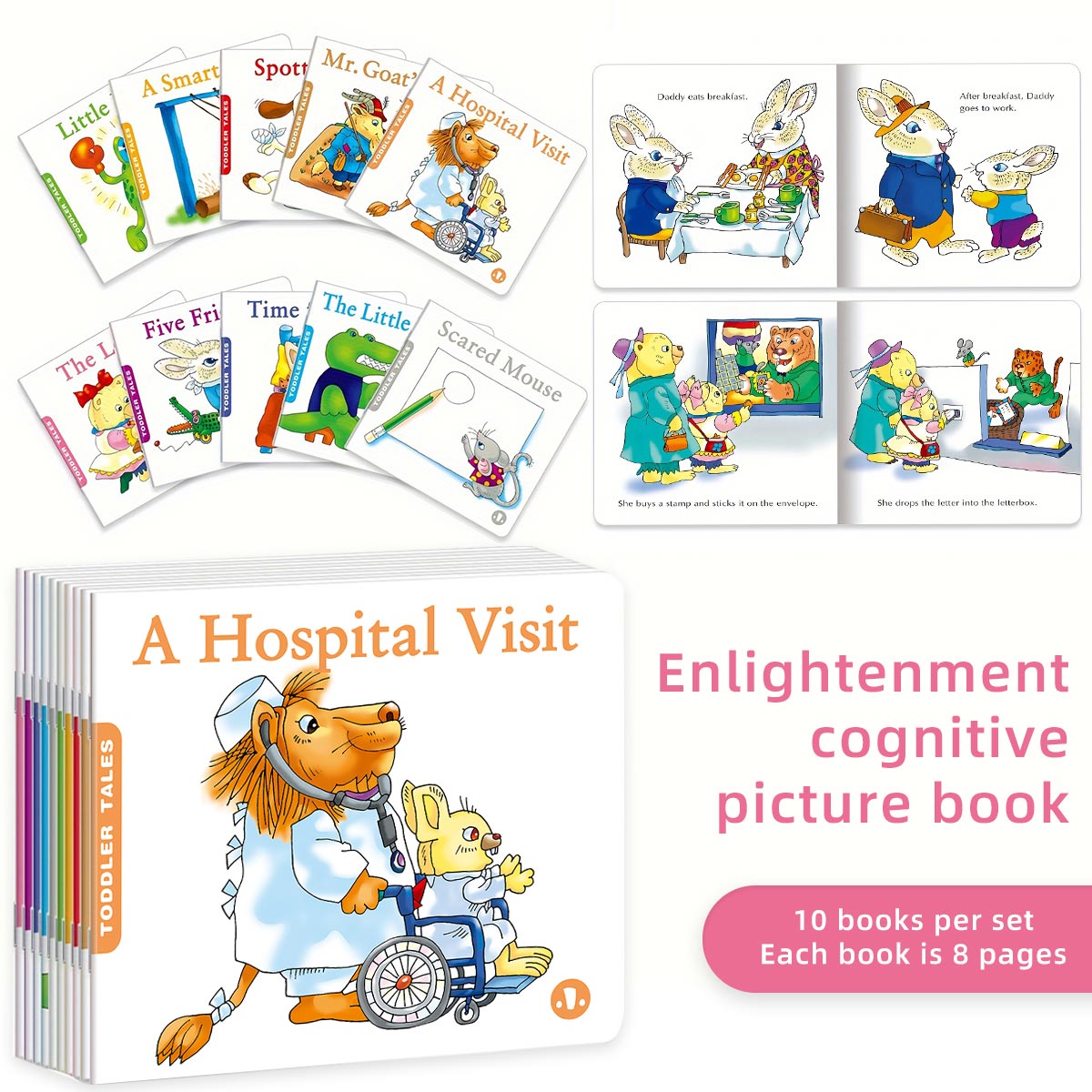 หนังสือภาพสองภาษาสเปน-อังกฤษ 1 - Kids Education Story บทวิจารณ์และราคา
