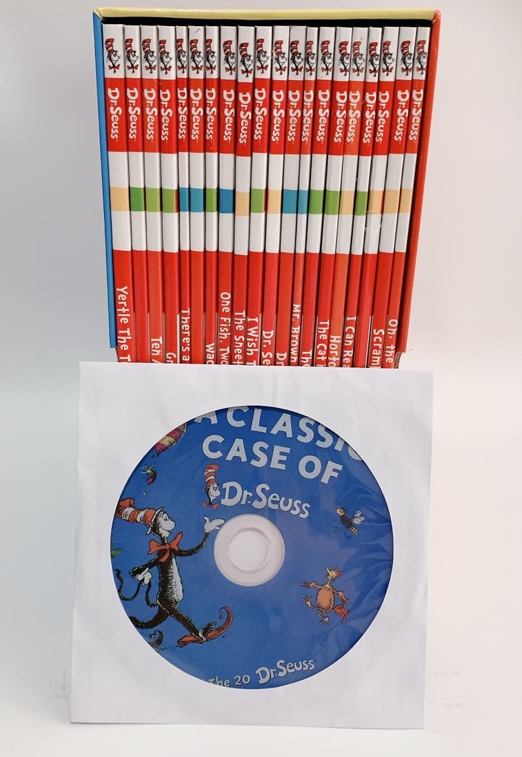 20 เล่ม 1 กล่องซีดีชุด Dr.Seus - Kids Education Story บทวิจารณ์และราคา