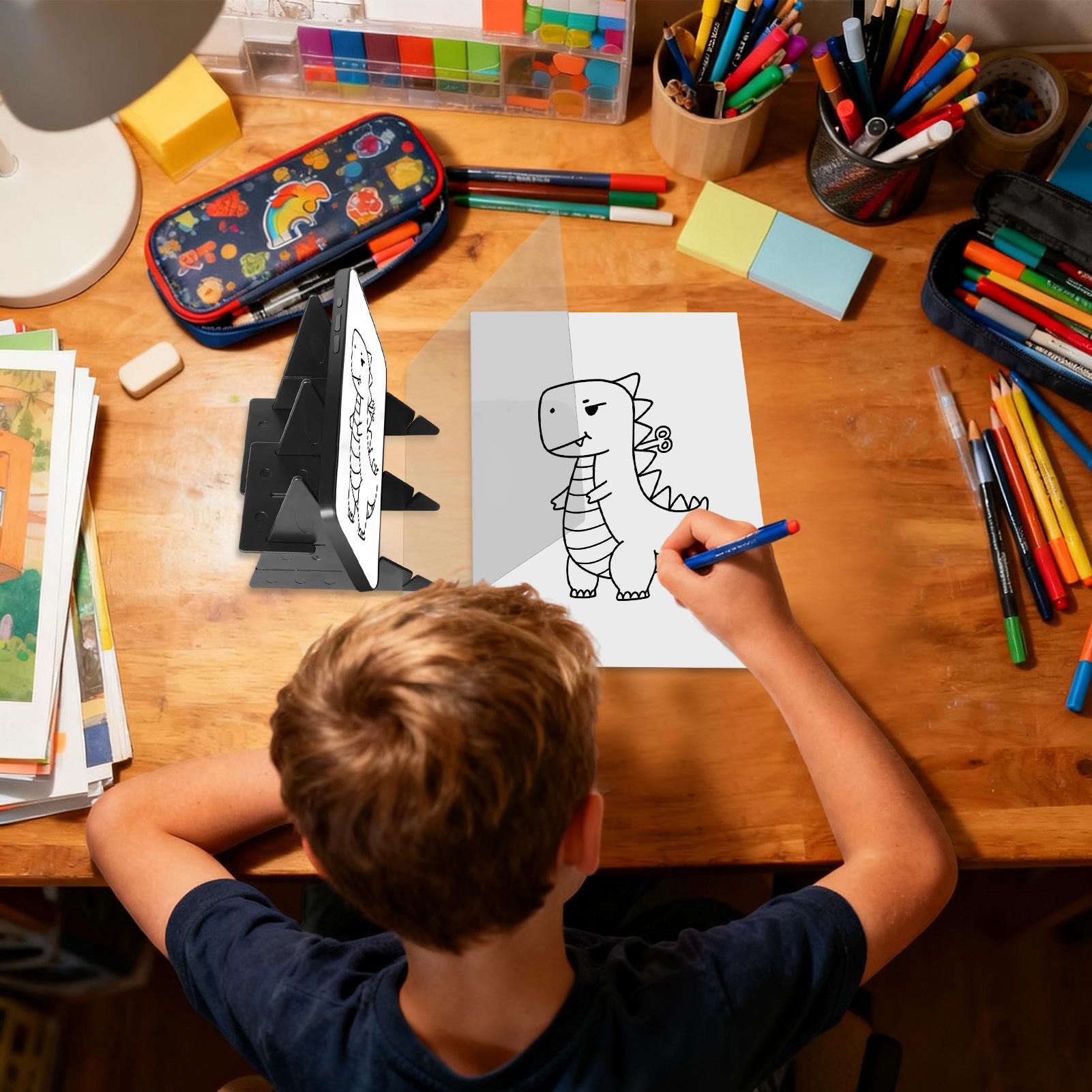 กระดานวาดภาพแบบออปติคอลสำหรับโ - Drawing Projector Kids บทวิจารณ์และราคา