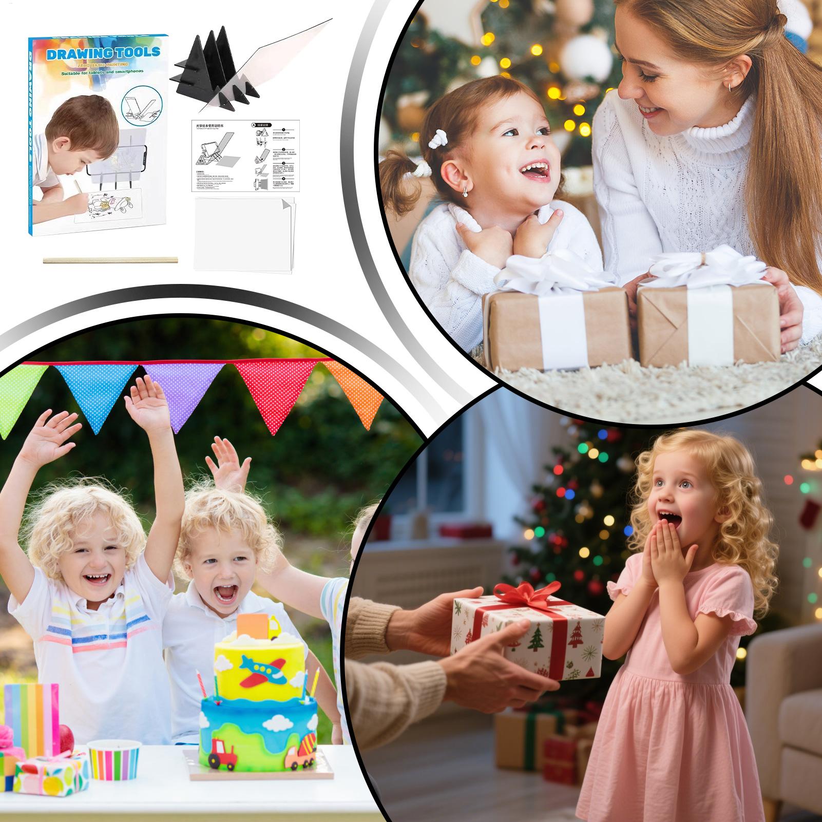 กระดานวาดภาพแบบออปติคอลสำหรับโ - Drawing Projector Kids บทวิจารณ์และราคา